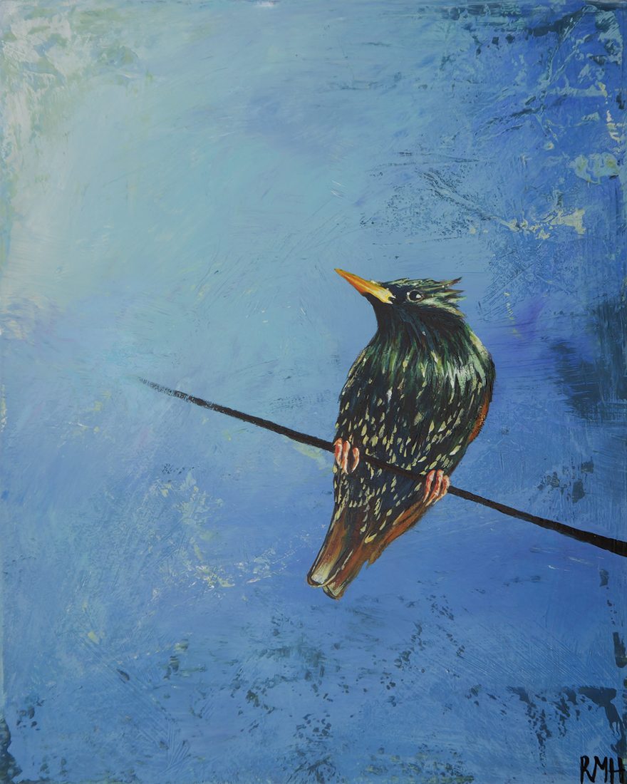 Painting by Ruth Hutton