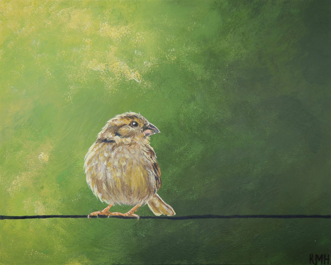 Painting by Ruth Hutton